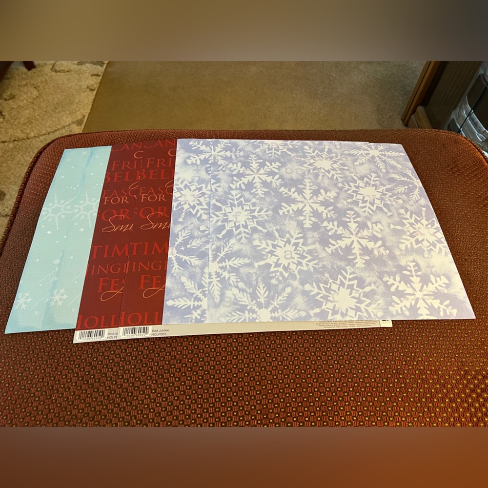 Winter Assorted Scrapbook Paper